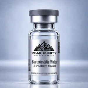 Peak Purity Research BAC_WATER vial